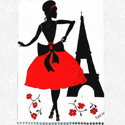 Paris Rojo Y Negro Paris Rojo Y Negro